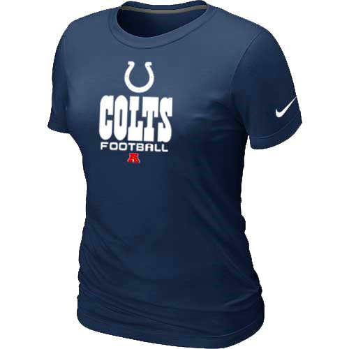 Nike Indianapolis Colts Women's Critical Victory NFL T-Shirt - Dark Blue